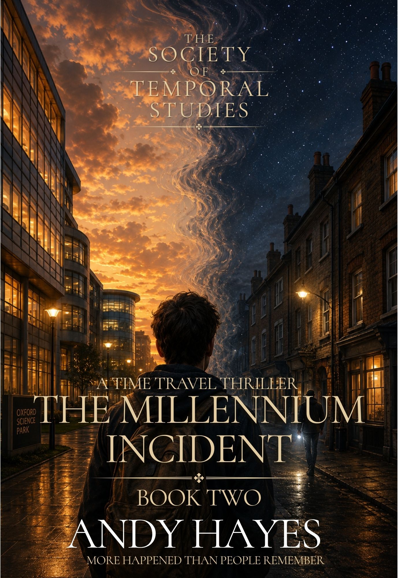 Draft cover of The Millennium Incident by Andy Hayes
